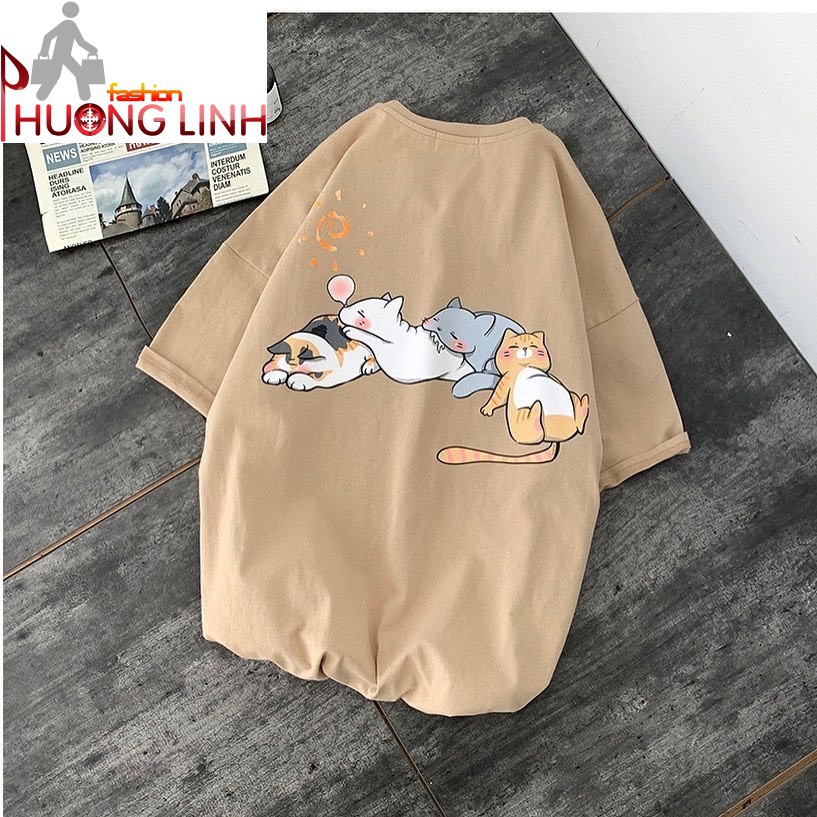 Áo thun nam nữ hình mèo lười form rộng tay lỡ - Thời Trang Phương Ling - Tuyển CTV - 160620201108 | BigBuy360 - bigbuy360.vn