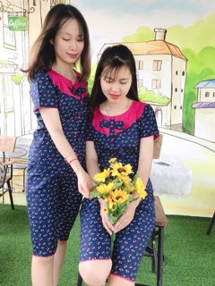 Bộ mặc nhà thô kate hàn
