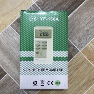 Máy đo nhiệt độ có đầu dò Type K, Tenmars YF-160A