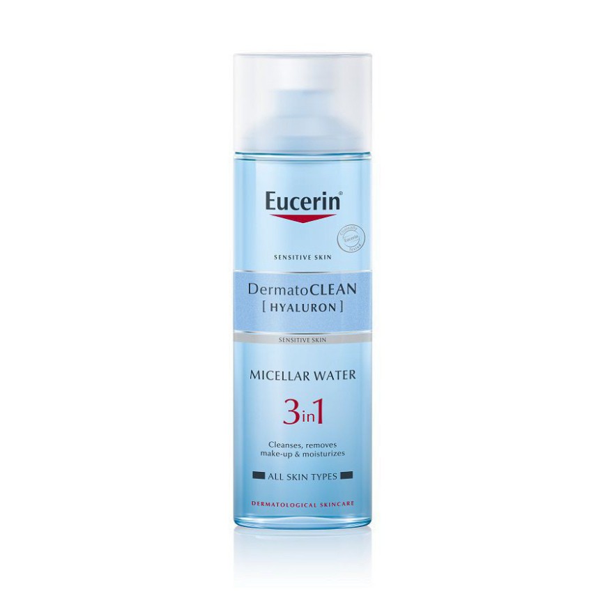 1211 [DERMATO CLEAN] Eucerin Nước tẩy trang Dermato Clean Micellar Cleansing Fluid 3 in1 200ml