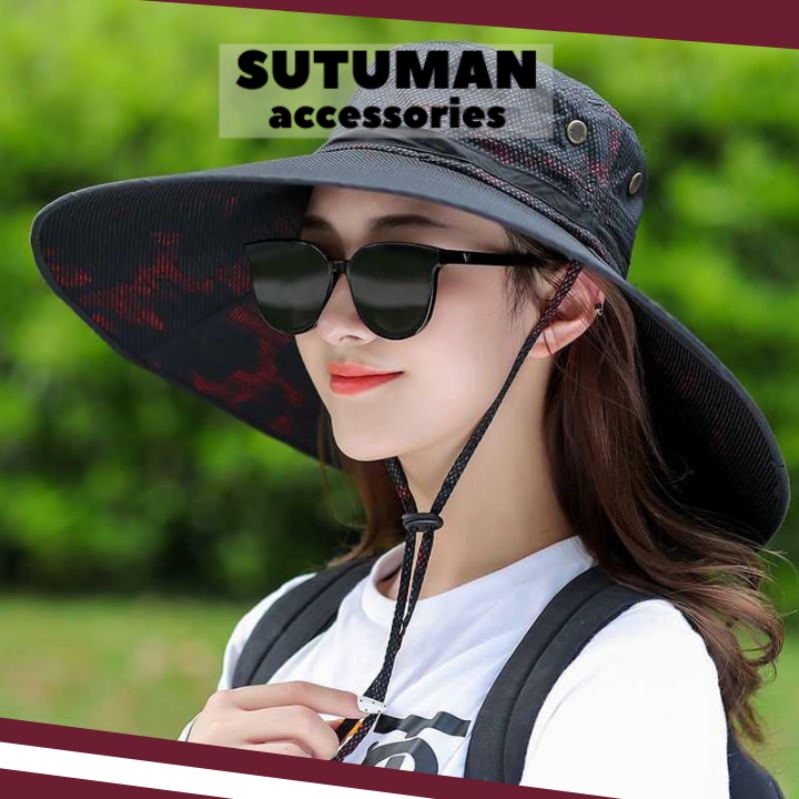 [GIAO HỎA TỐC] Mũ tai bèo nón rộng vành chống nắng ưu việt nam nữ đội được thương hiệu Sutuvn phụ kiện thời trang