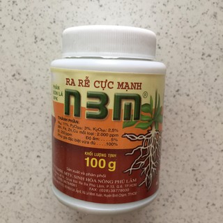 100GR PHÂN BÓN RA RỄ CÂY TRỒNG N3M