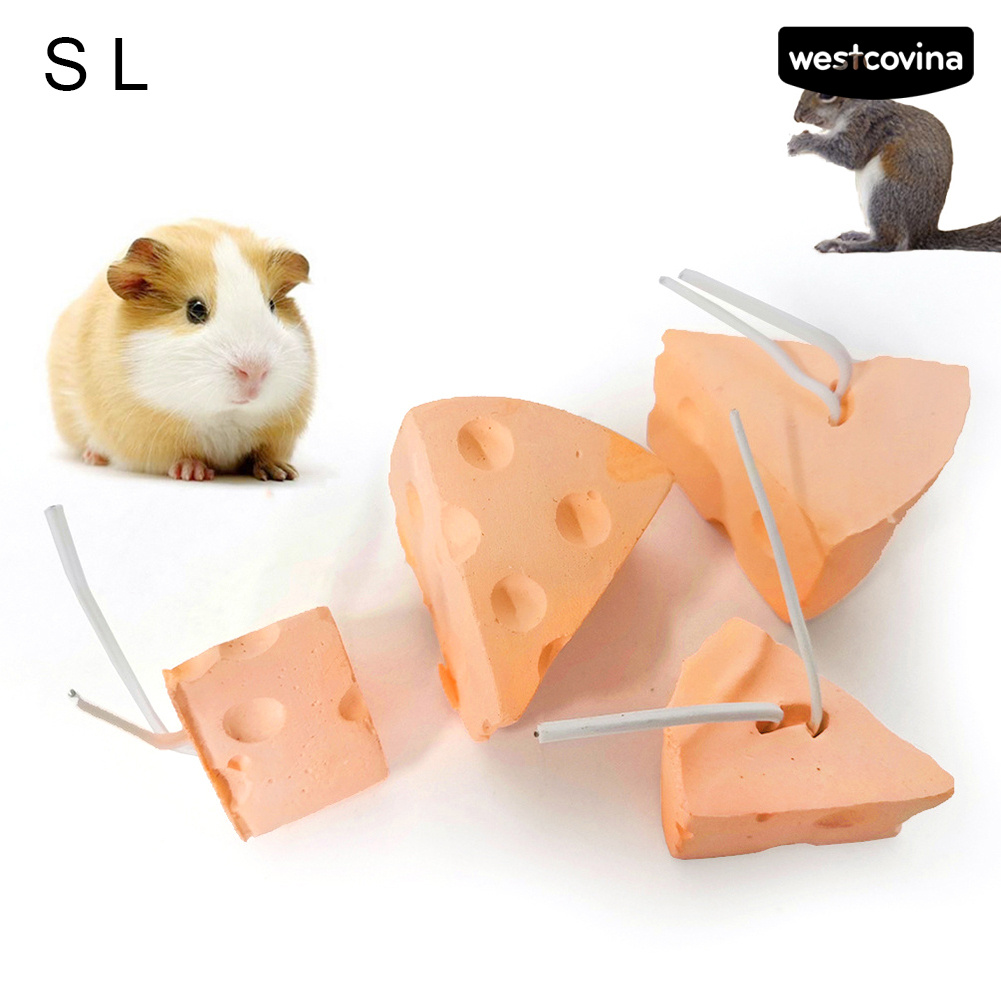 Đồ chơi đá khoáng mài răng dành cho thỏ/chuột hamster