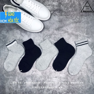 Tất Nam 💙FREESHIP💙Vớ  Ngắn  Xuất Nhật Basic Dày Dặn Hàng Cao Cấp