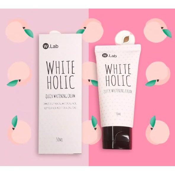Kem dưỡng trắng nâng tone da WLab White Holic