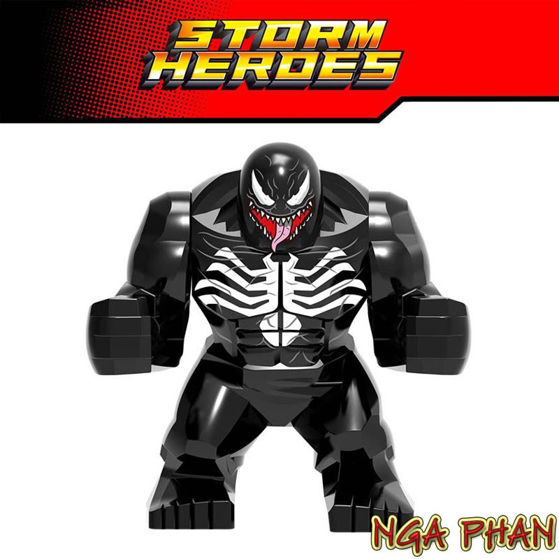 Venom Big Figure Lego Xinh Đồ Chơi Xếp Hình Lắp Ráp