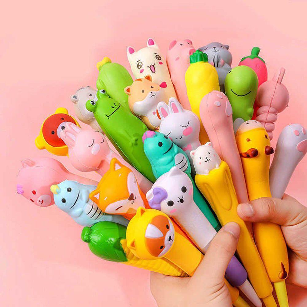 ELEGANT Bút Bi Mực Gel Kiểu Dáng Dễ Thương Sáng Tạo