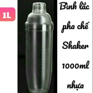 Bình lắc pha trà sữa cocktail