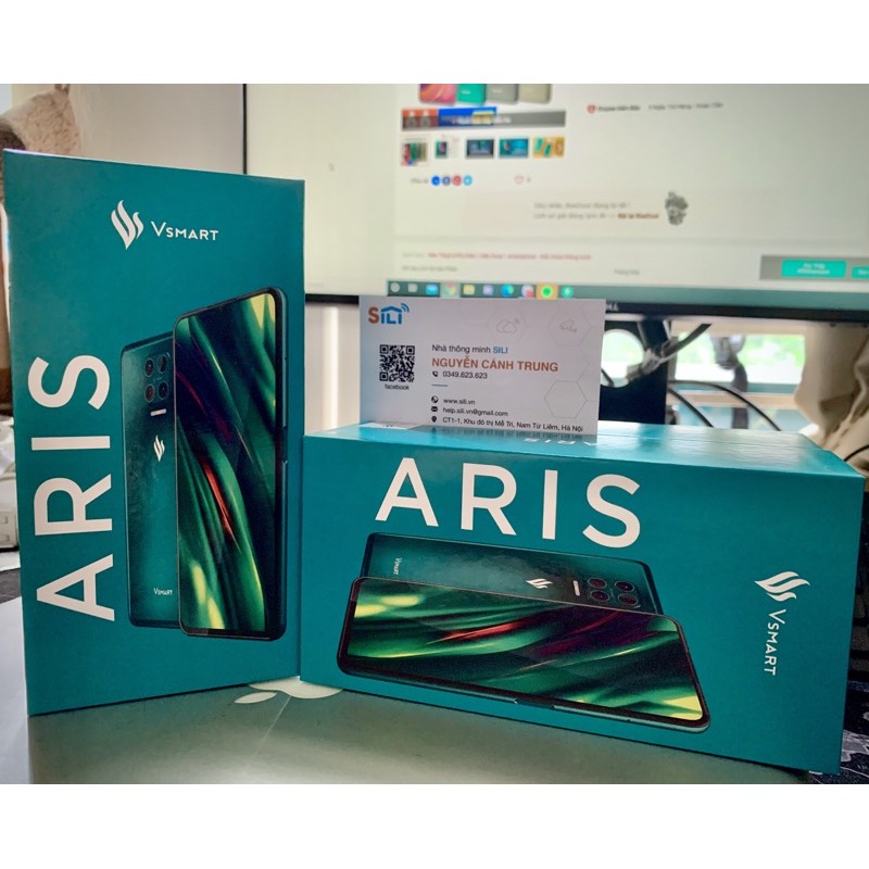 Điện thoại Vsmart Aris 8G/128G - Hàng nội bộ nguyên seal, chưa active