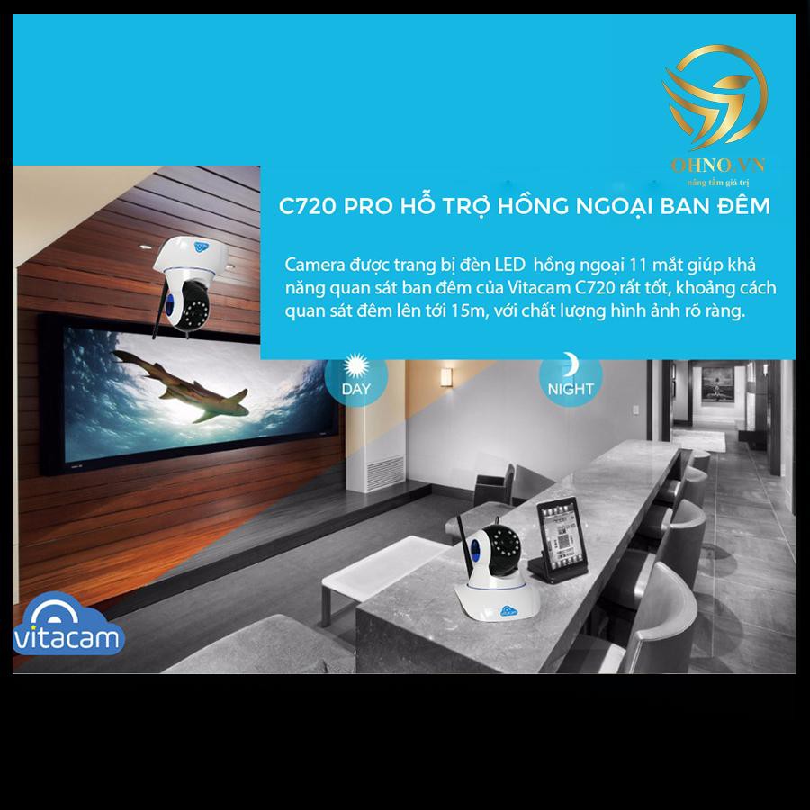 Camera IP Wifi Vitacam giám sát trong nhà C720 Pro full HD 1080P – OHNO Việt Nam | BigBuy360 - bigbuy360.vn