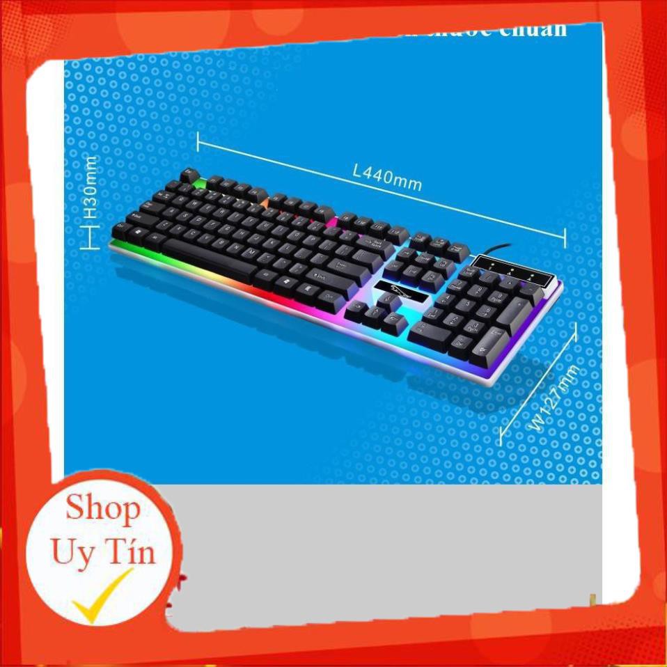 (GIÁ SẬP SÀN) Bộ bàn phím giả cơ PRO G21 kèm chuột Có LED 7 Màu Ấn Tượng | BigBuy360 - bigbuy360.vn