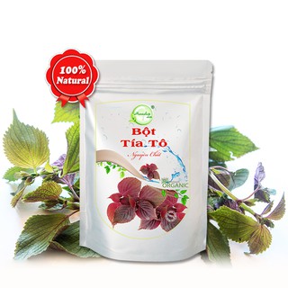 Bột Lá Tía Tô 200gr Ngăn ngừa lão hóa da - Henashop