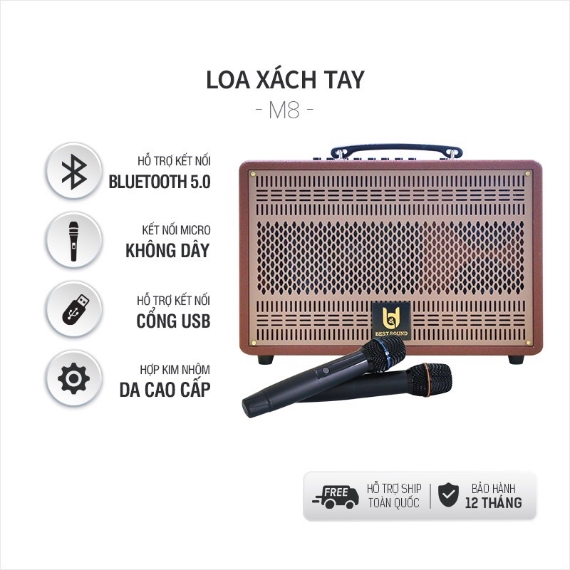 Loa Karaoke xách tay chính hãng Bestsound M8/M8Pro