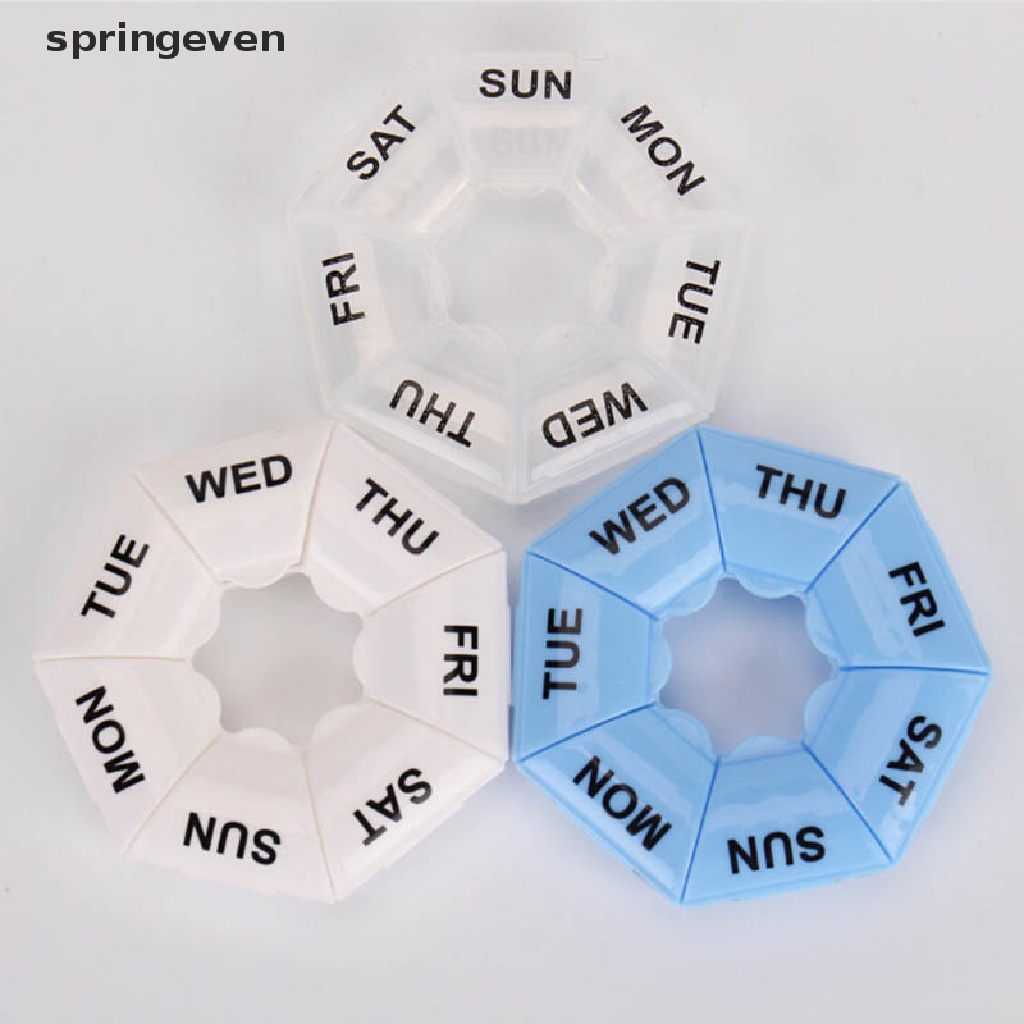 Hộp Đựng Thuốc 7 Ngày Có Giá Đỡ Tiện Lợi