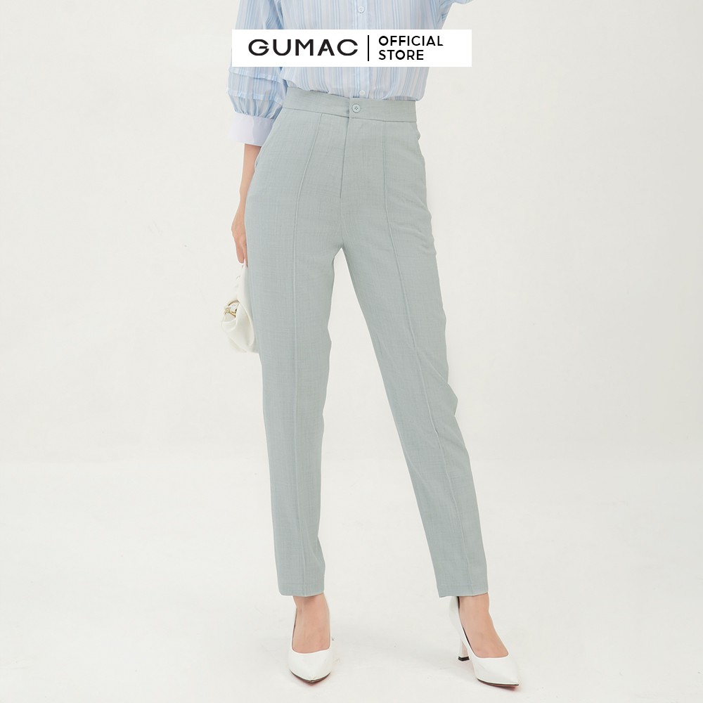 Quần tây nữ chạy gân GUMAC thiết kế công sở, thanh lịch đủ màu đủ size QB309 | BigBuy360 - bigbuy360.vn