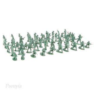 100 Miếng Đồ Chơi 4cm Xanh