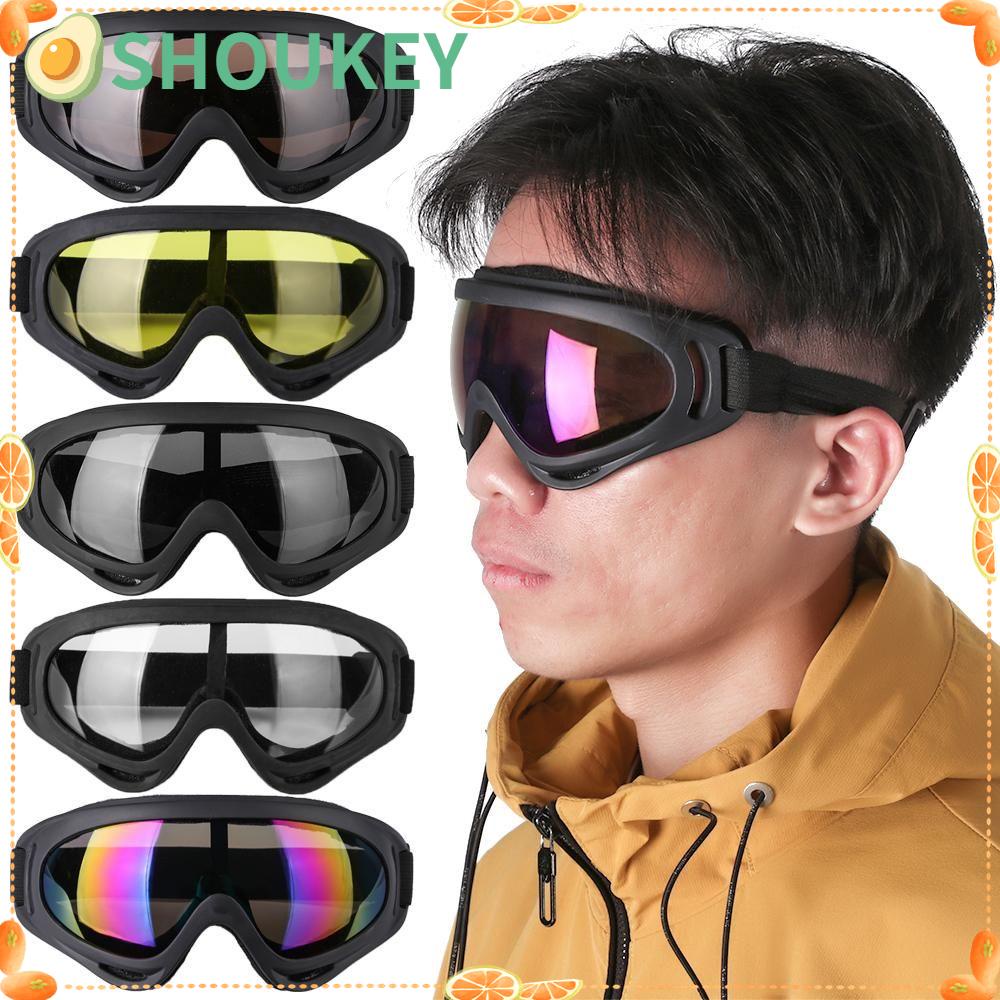 SHOUHOU Winter Windproof Skiing Glasses Unisex Outdoor Sports Eyewear Ski Goggles Dustproof Moto Cycling Lens Frame