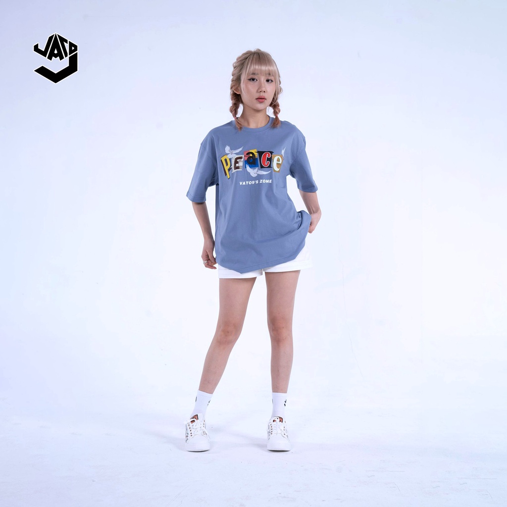 Áo thun nam nữ, áo phông Văn Toàn VATO9'S ZONE Peace Tee