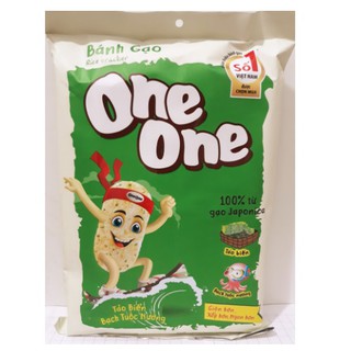 Bánh gạo One One vị Tảo Biển Bạch Tuộc Nướng - Gói 104g