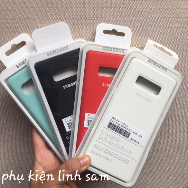 Ốp Lưng Samsung Galaxy Note 8 Silicone Chống Bẩn silicon cover