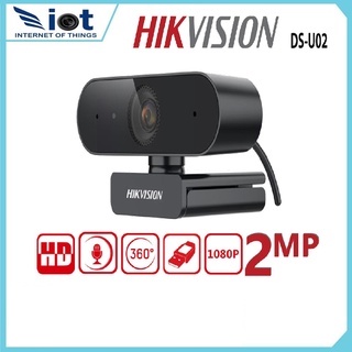 Webcam kẹp màn hình hikvision ds-u02 2mp full hd 1080p có mic - hàng chính hãng,chất lượng cao