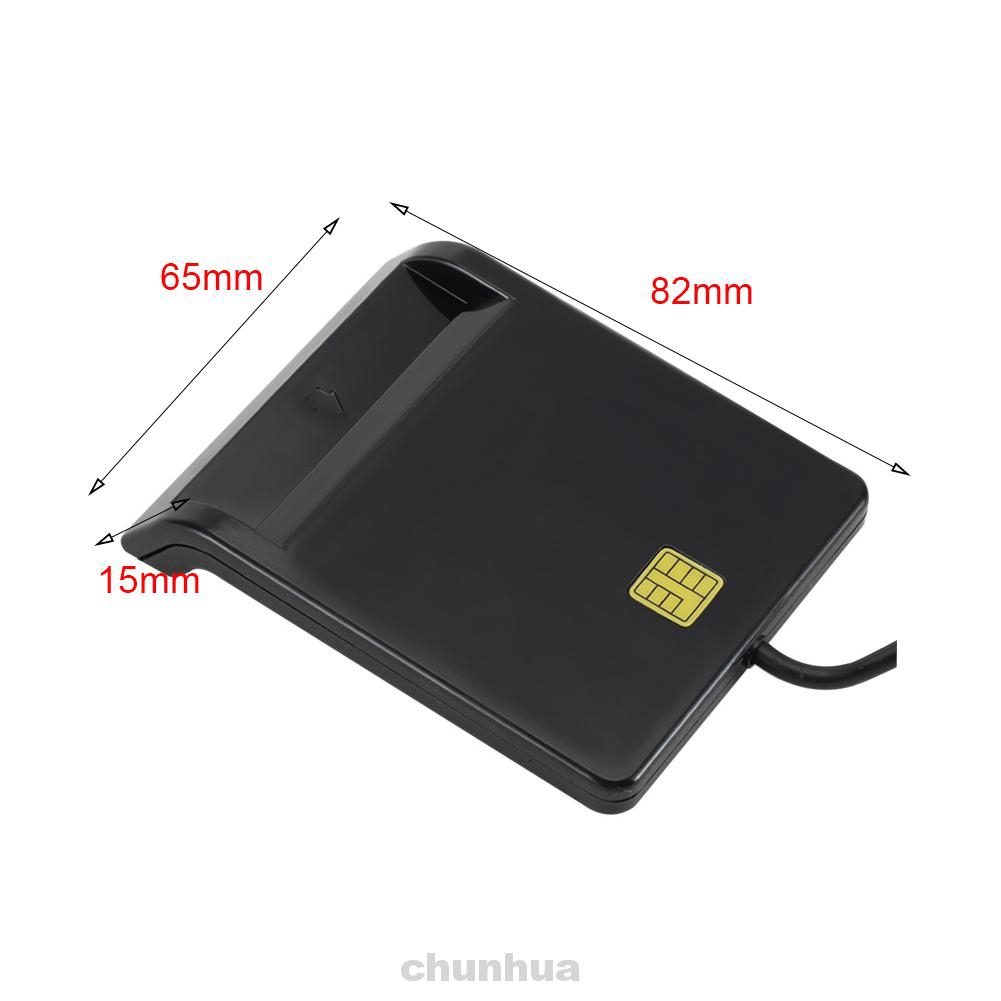 USB 2.0 Smart Card Reader LED Indicator Bank Post Office Government Electricity Payment Sim Cloner Connect For Windows