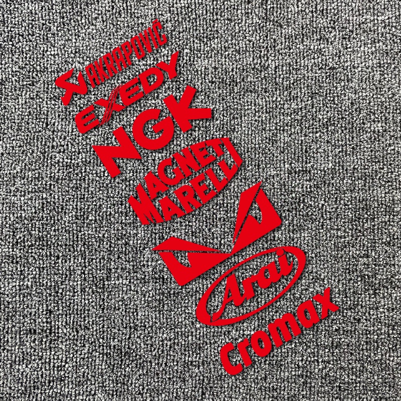 Miếng Dán Phản Quang Chống Thấm Nước Trang Trí Xe Mô Tô/Xe Đạp Điện