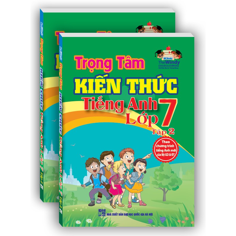 Sách - Trọng tâm kiến thức Tiếng Anh lớp 7 - tập 2