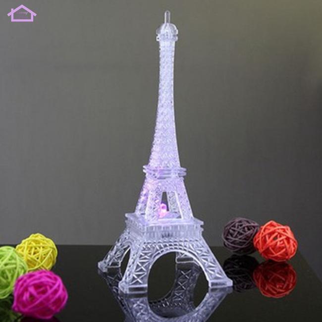 [NL] Đèn ngủ hình tháp Eiffel nhiều màu