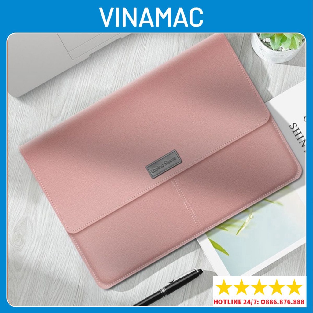 Túi bao da đựng máy tính xách tay cho Laptop, MacBook Size 11 - 15.6 Inch