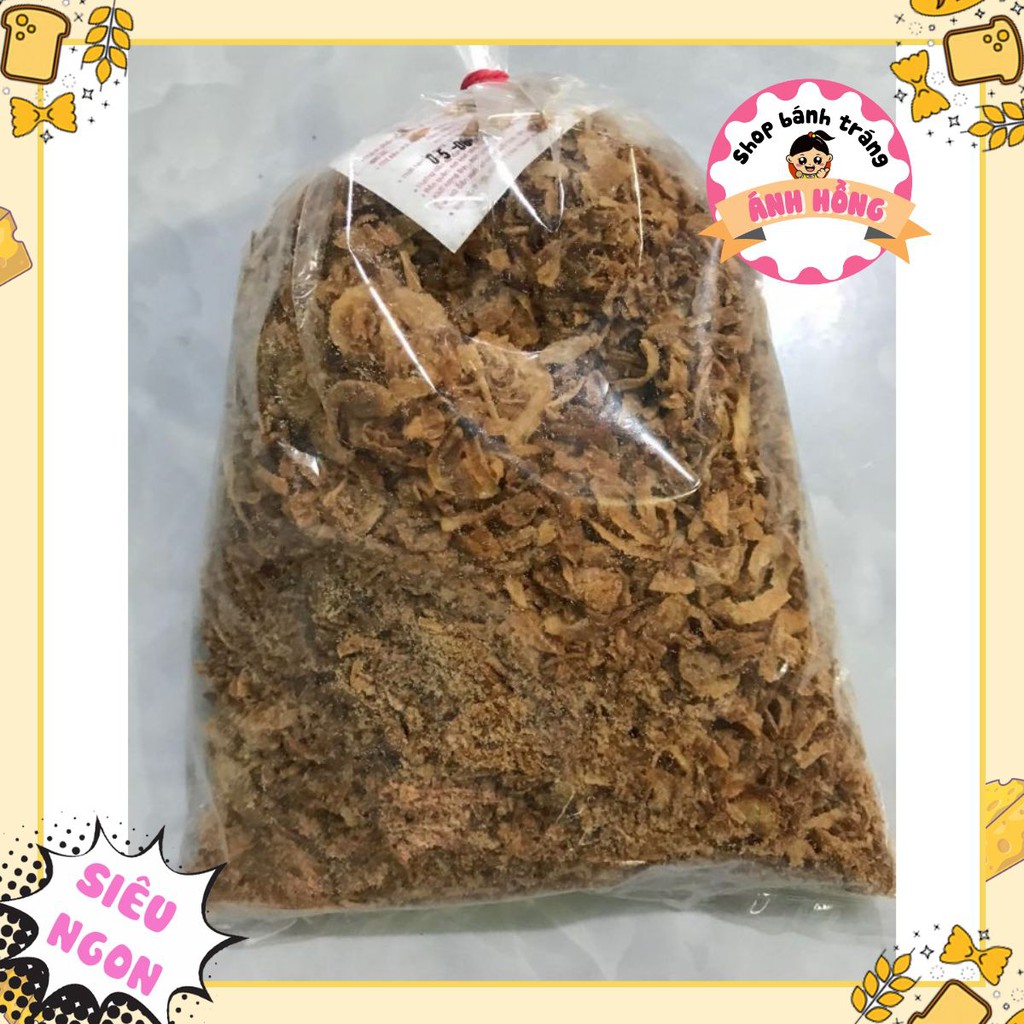 ✅ [ HÀNG CÓ SẴN ] Hành phi khô 500gr - Banhtranganhhong siêu ngon 🥘