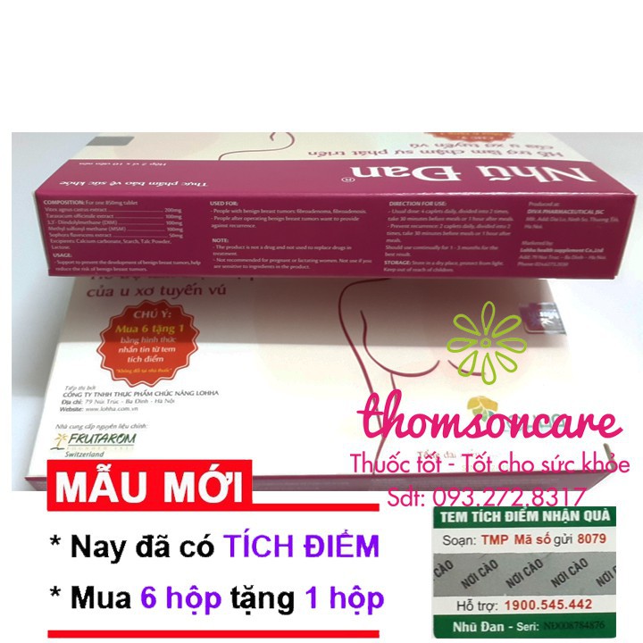 Nhũ Đan - Hỗ trợ phòng ngừa và tái phát u vú lành tính, làm chậm quá trình phát triển u xơ tuyến vú