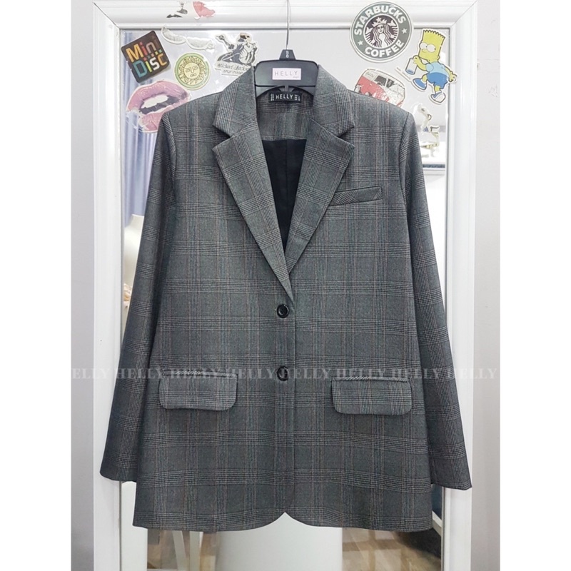 BLAZER 2 LỚP FORM SUÔNG FREESIZE