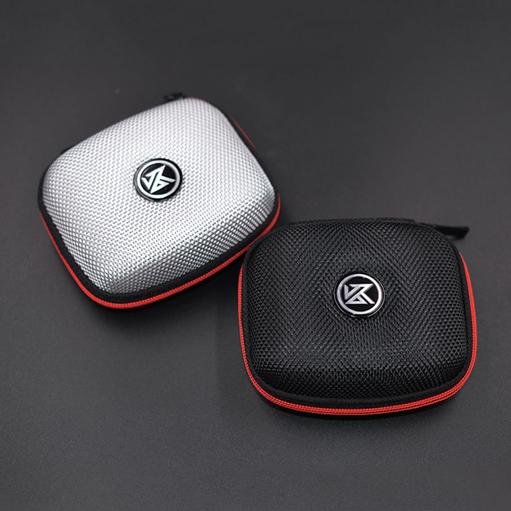 KZ Portable Mini Earphone Headset Zipper Anti-scratch Storage Pouch Case Box