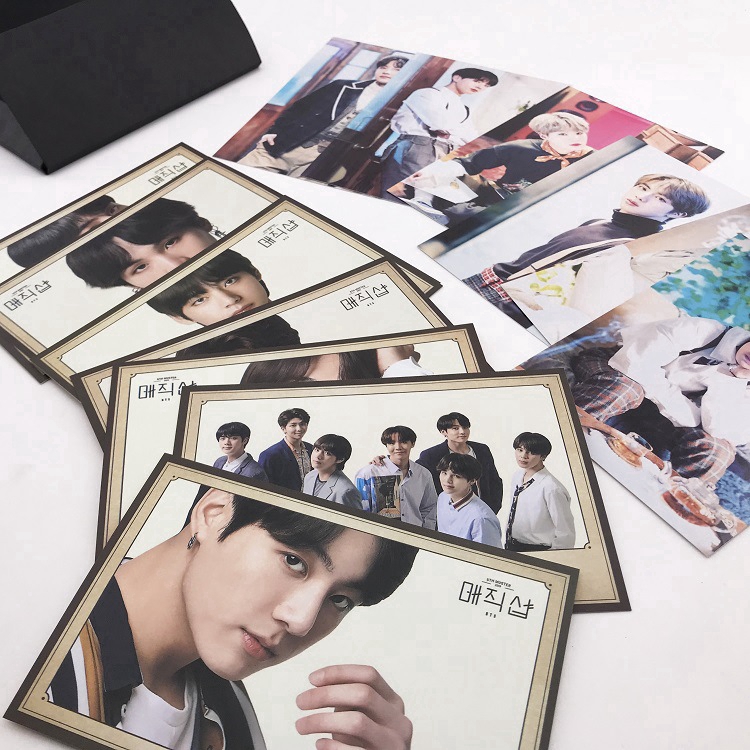 [new product promotion] BTS small card BTS photo bullet proof youth group Postcard photo stage 5 concert bt21 new Korean star