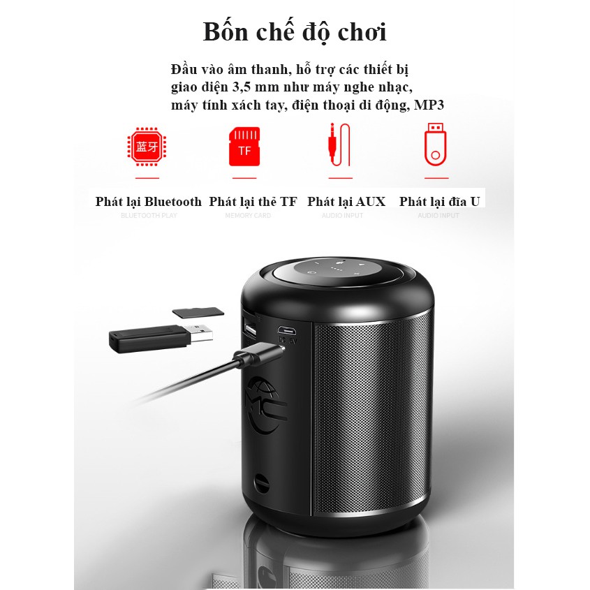 Loa Bluetooth Avo-Hero M-01 CHÍNH HÃNG kiểu dáng loa máy tính để bàn sang trọng đổi 1 trong 30 ngày