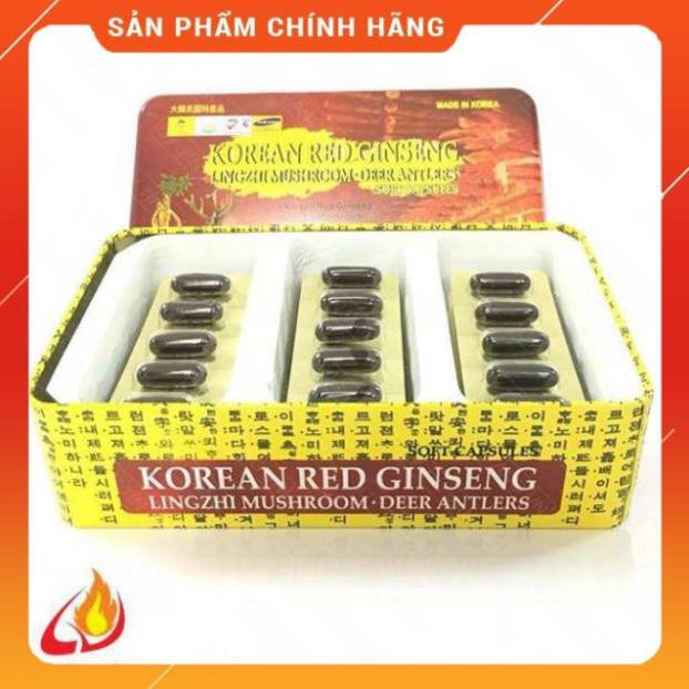 [ Xả Kho ]  [HÀNG MỚI] Đạm Tổng Hợp Hồng Sâm Nhung Linh Chi, Hộp 60 viên