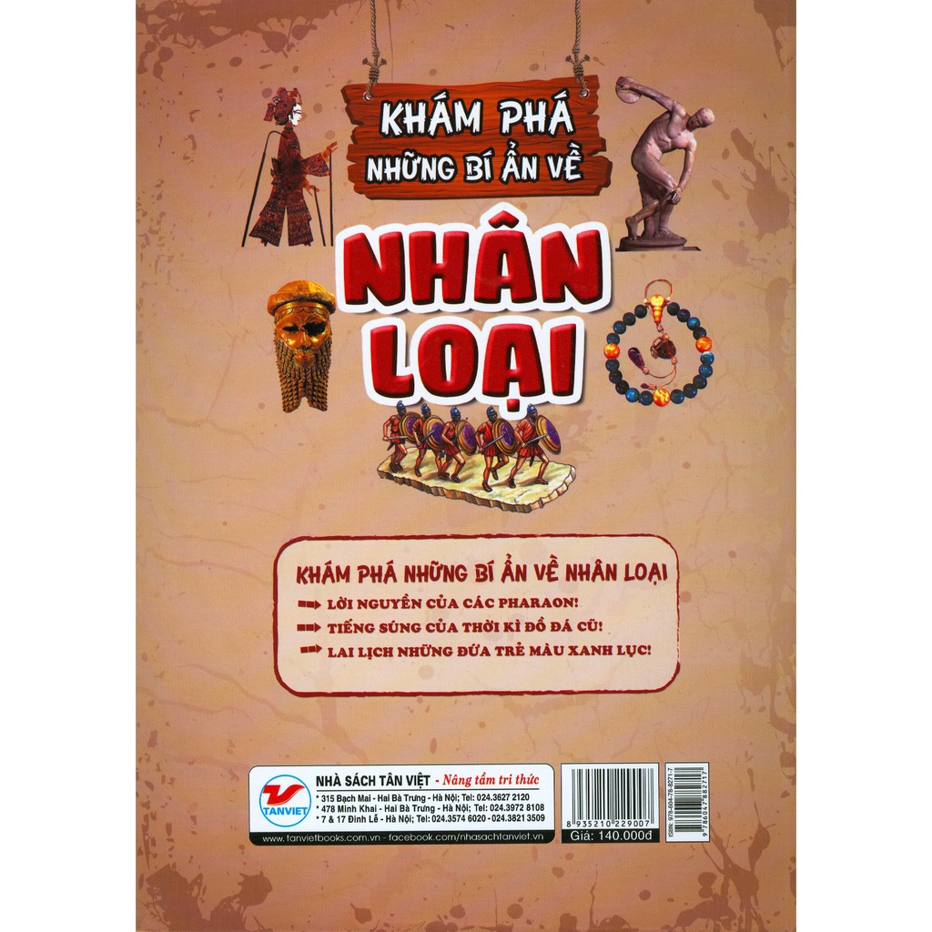 Sách - Khám Phá Những Bí Ẩn Về Nhân Loại | BigBuy360 - bigbuy360.vn