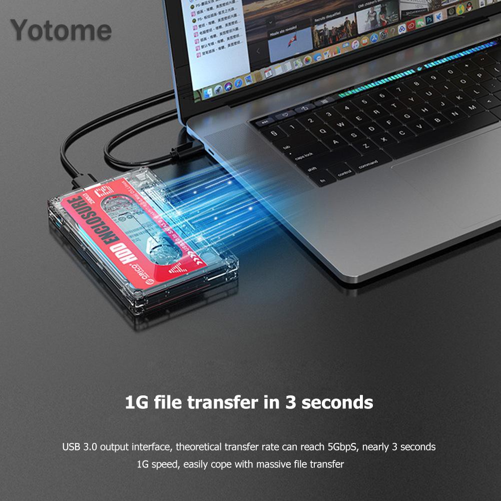 Hộp Đựng Ổ Cứng Ngoài Orico 2580u3 Usb 3.0 2.5 Inch Sata Hdd Ssd