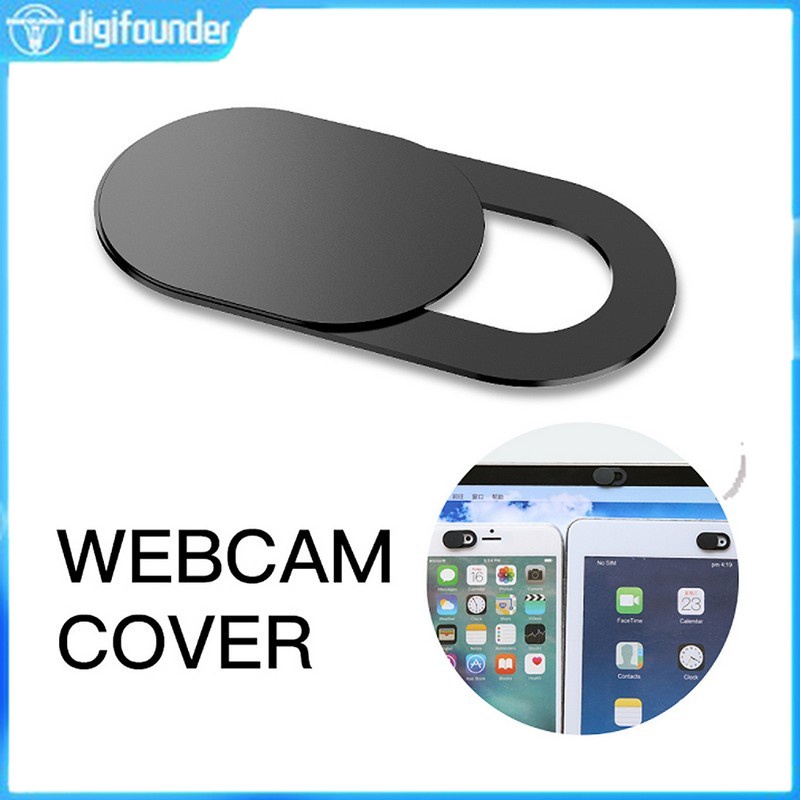 Bộ 5 miếng dán bằng nhựa giúp che webcam trên máy tính/ điện thoại tiện dụng và bền bỉ