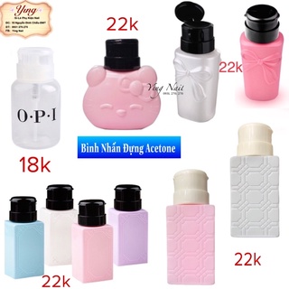 Bình Acetone Nhấn