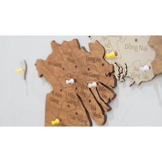 Tranh Gỗ 3D Dán Tường Home Decor