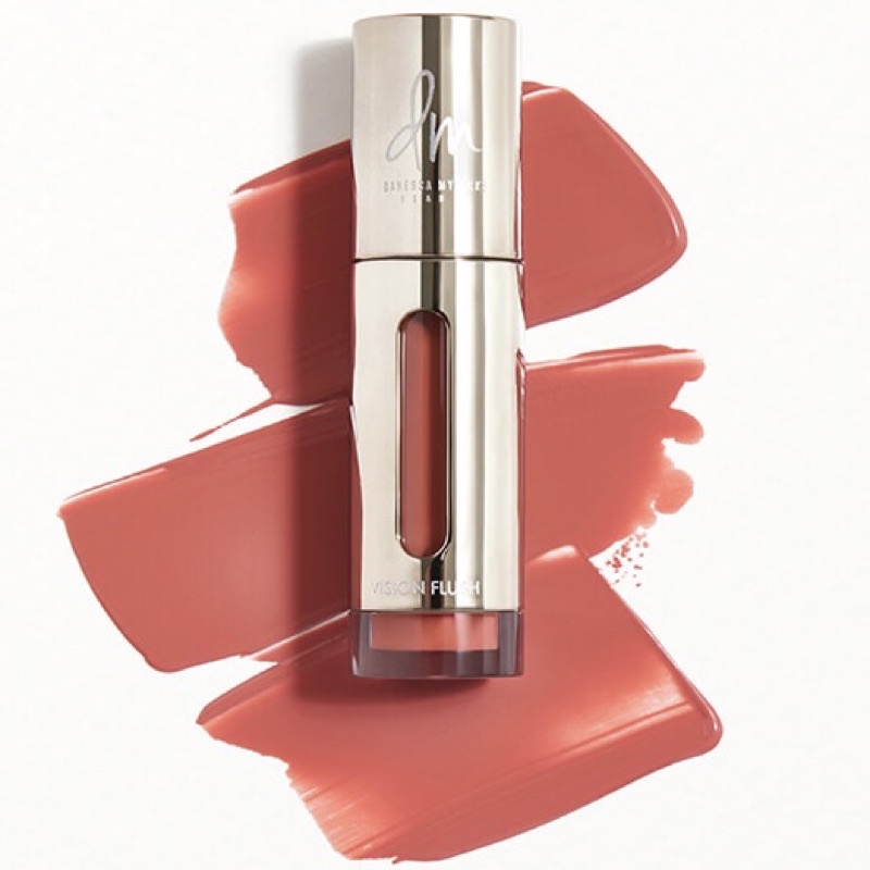 Danessa Myricks Beauty - Vision Flush “Ballet Slippers” | kem lỏng màu hoa hồng đào cho mắt, má và môi