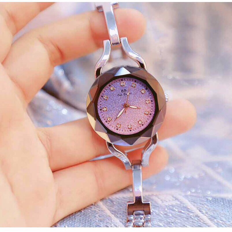 Đồng hồ nữ BEE SISTER BS02 mặt vát cạnh tuyệt đẹp | BigBuy360 - bigbuy360.vn