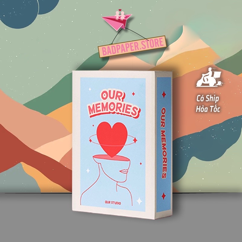 Bộ Bài Tình Yêu Memories Thấu Hiểu Our Memories – Boardgame, QUR STUDIO Gắn Kết Thấu Hiểu Dành Cho Các Cặp Đôi