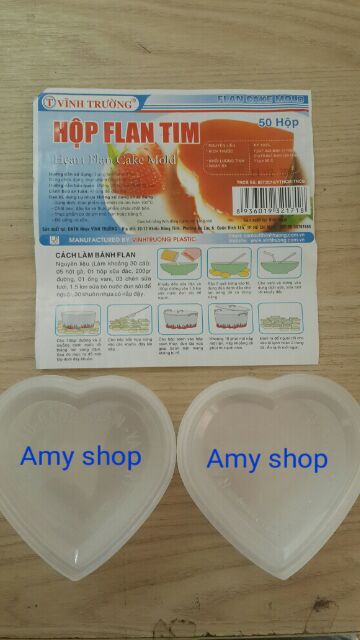Cốc nhựa làm caramen flan tròn/tim | BigBuy360 - bigbuy360.vn