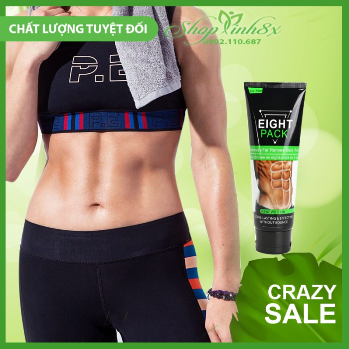 Kem Tan Mỡ, Tăng Cơ Eight Pack