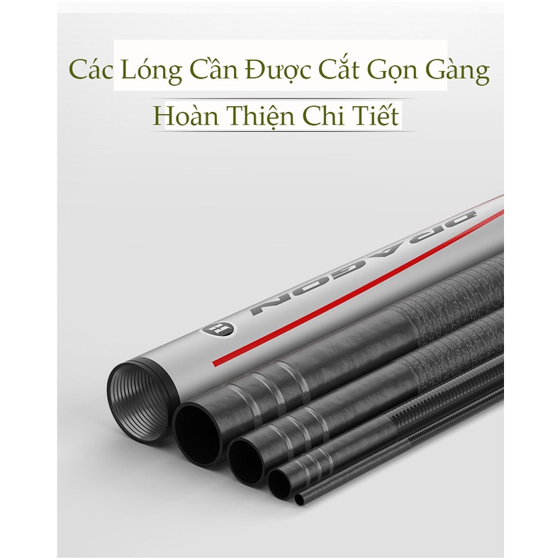 CẦN CÂU TAY MC JIADIAONI - KIỀU LONG 2021 TẶNG KÈM NGỌN PHỤ
