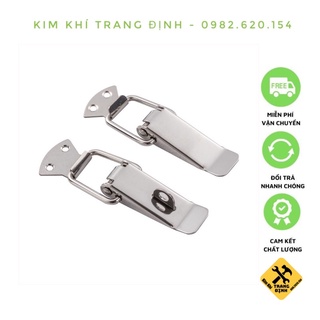 Lẫy móc hòm , móc khoá ,khoá lật inox,móc gài inox