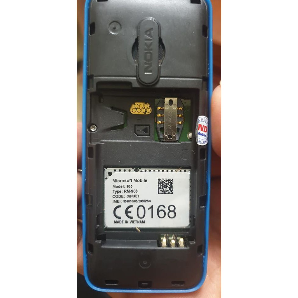Điện Thoại Nokia 105 Kèm Pin Sạc- Điện Thoại Phổ Thông Rẻ | BigBuy360 - bigbuy360.vn